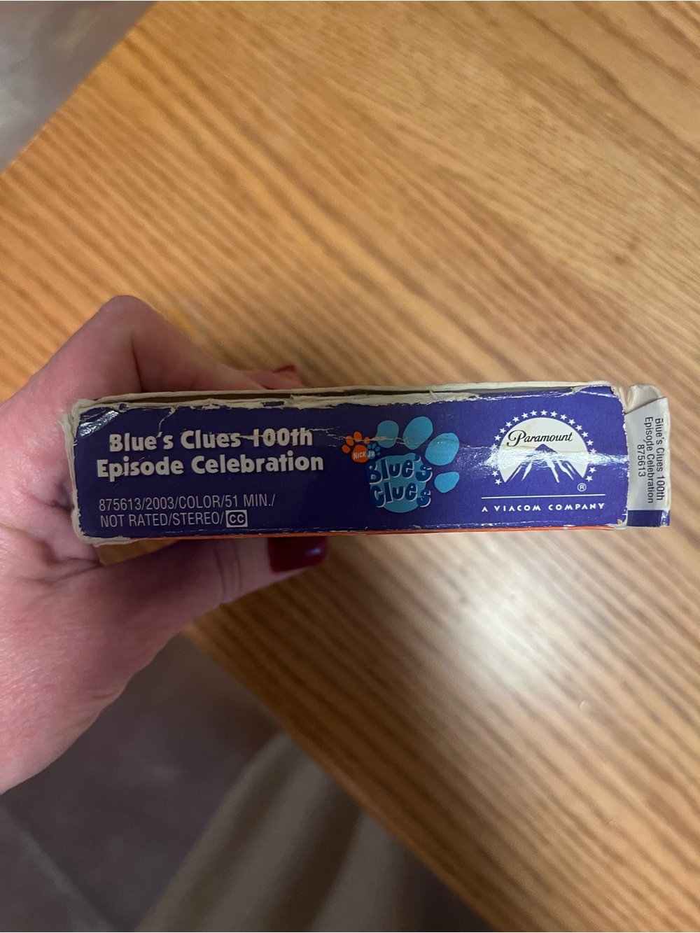 Blue's Clues 100th Episode Celebration Blues Clues Nick Jr VHS 2003 Rare - Picture 5 of 9